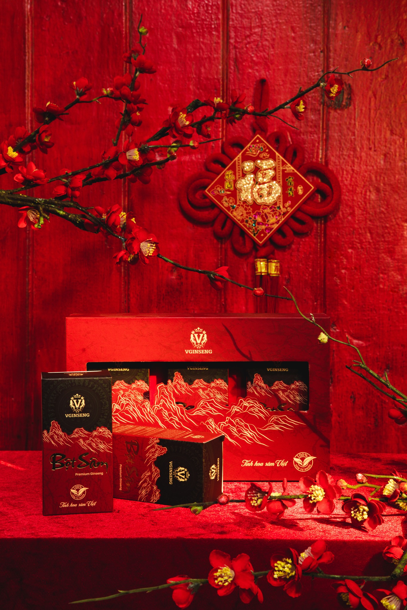 Bột sâm (Sâm bố chính)