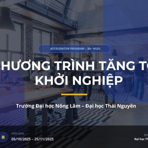 Tài liệu ươm tạo tăng tốc khởi nghiệp