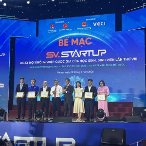 TUAF RỰC SÁNG TRÊN BẢN ĐỒ KHỞI NGHIỆP QUỐC GIA NĂM 2025