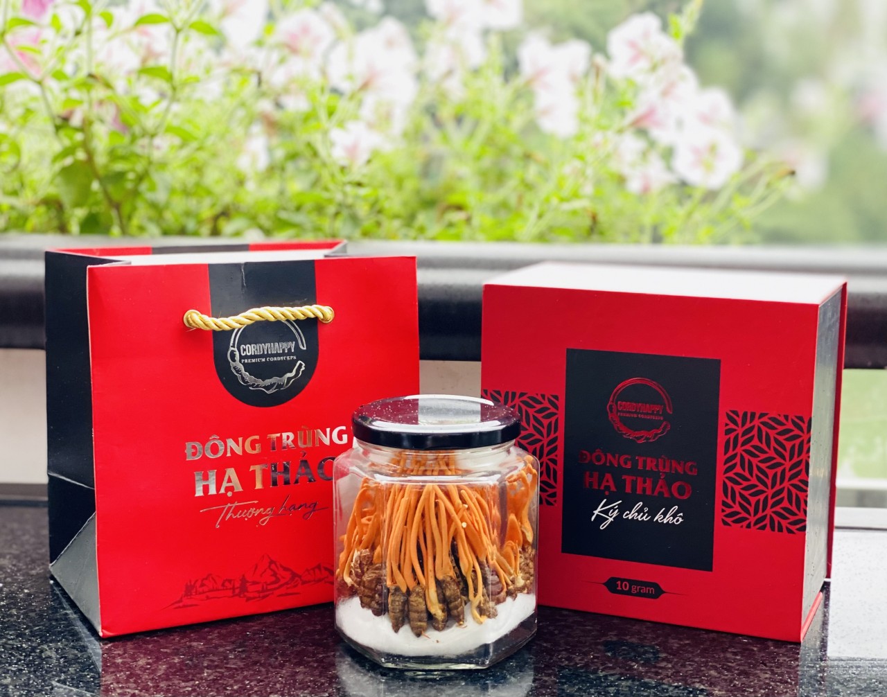 Đông trùng Hạ thảo Ký chủ – Hộp 10 gram
