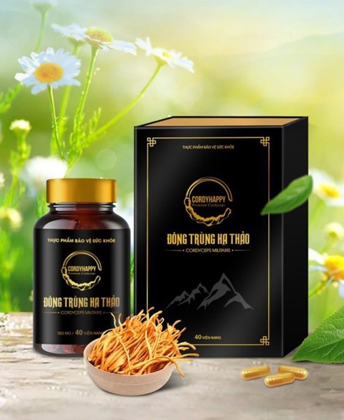 Viên nang Đông trùng Hạ thảo – Hộp 120 viên